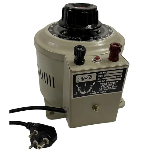 8A Denko Close Type Variac Auto Transformer - Dimension (L*W*H): 33X31X23Cm  Centimeter (Cm)