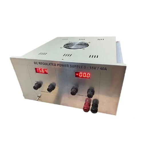 15V - 40A Variable Dc Power Supply - Input Voltage: 220V Ac Volt (V)