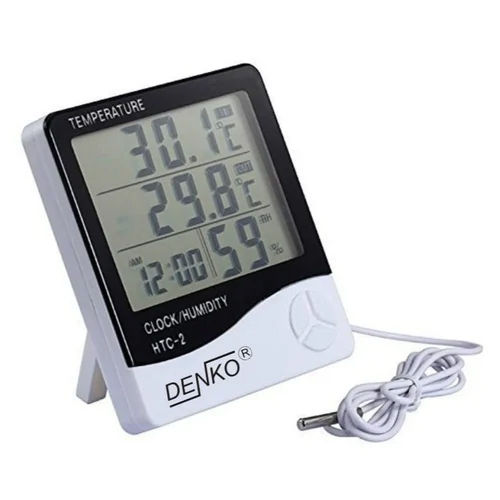 Denko Digital Humidity Thermo Hygrometer - Dimension (L*W*H): 9.5 X 2.5 X 10.5 Cm  Centimeter (Cm)