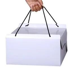 Laces (Cake Box Handles) - Black Or White, Inner Pack Of 1000 Pieces, Master Pack Of 20 Packets For Versatile And Elegant Packaging Solutions