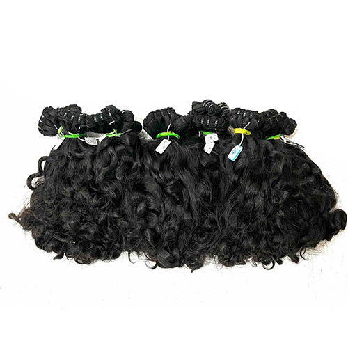 14Ich Remy Double Drawn Black Hair Wig - Length: 14 Inch (In)