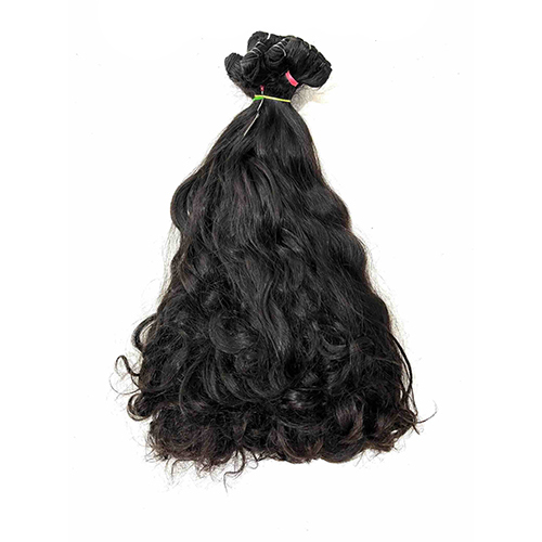 20inch Remy Double Drawn Black Hair