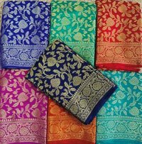 Khaddi Saree - Color: As Per The Image