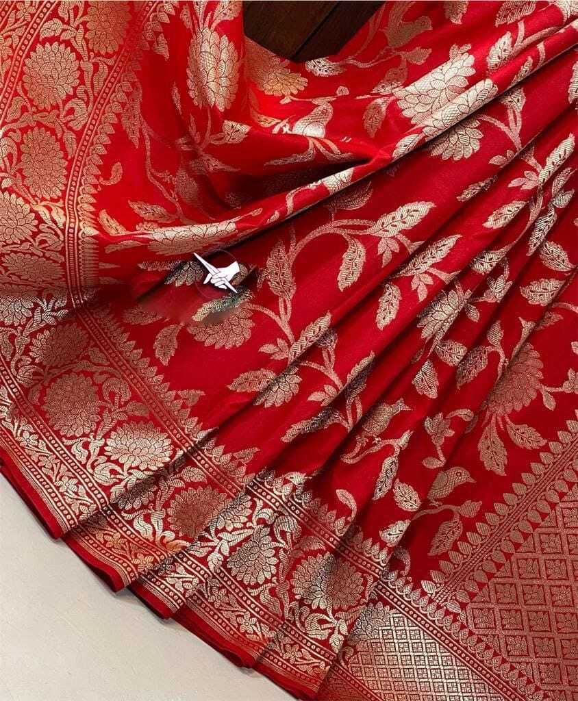 Khaddi Saree - Color: As Per The Image