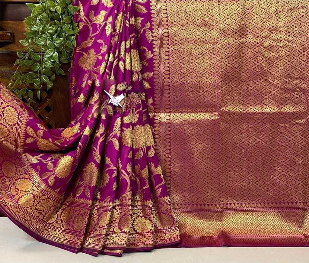 Khaddi Saree - Color: As Per The Image