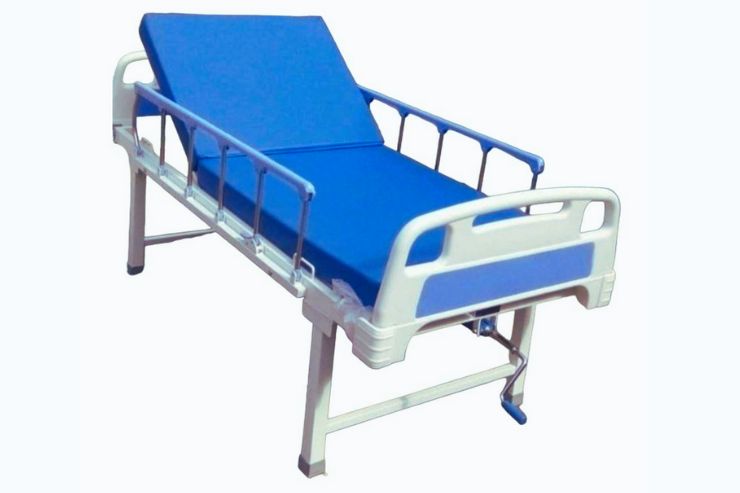 Hospital Semi Fowler Bed Overall Approx. Size: 2000l X 900w X 600h Mm - Color: White