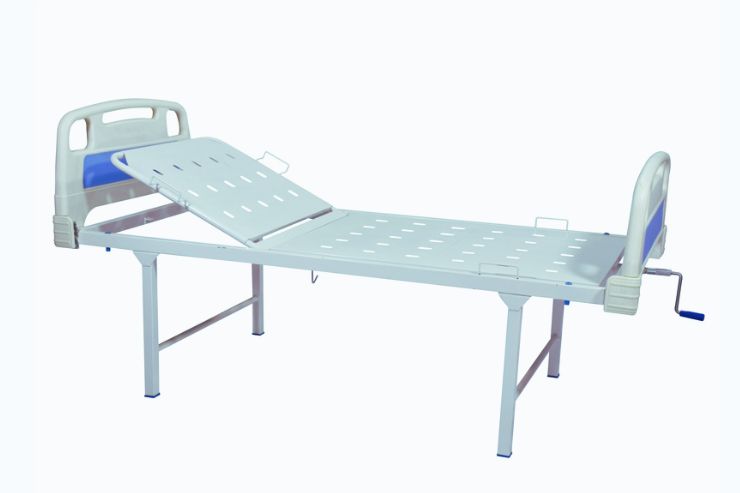 Hospital Semi Fowler Bed Overall Approx. Size: 2000l X 900w X 600h Mm - Color: White