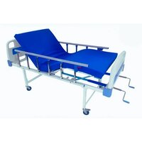 Hospital Fowler Bed Overall Approx. Size: 2000l X 900w X 600h Mm - Color: White