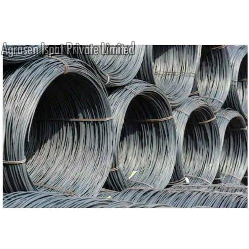 Wire Rods - Mild Steel, 8 mm Diameter , Polished Grey Finish for Steel Structures