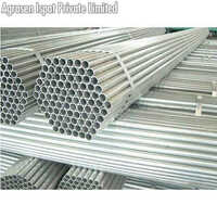 Scaffolding Round Pipes - Color: Silver