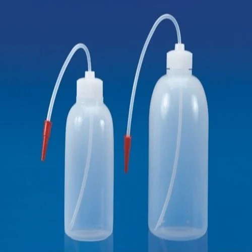 LDPE Cylindrical Wash Bottle