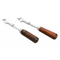 Mild Steel Test Tube Holder - High-quality Ms Material, Standard Size, Sleek Silver Color | Ideal For Laboratory And Hospital Use, Includes Warranty