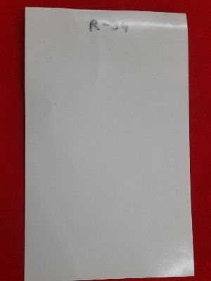 White Silicon 2 side coated paper