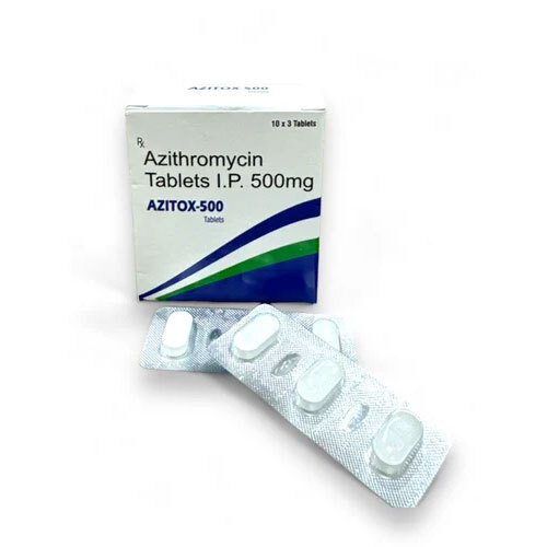 500mg Azitox Azithromycin Tablets