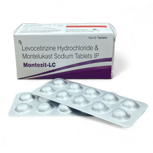 Levocetirizine Hcl Montelukast Sodium Tablets - Storage Instructions: Cool & Dry Place