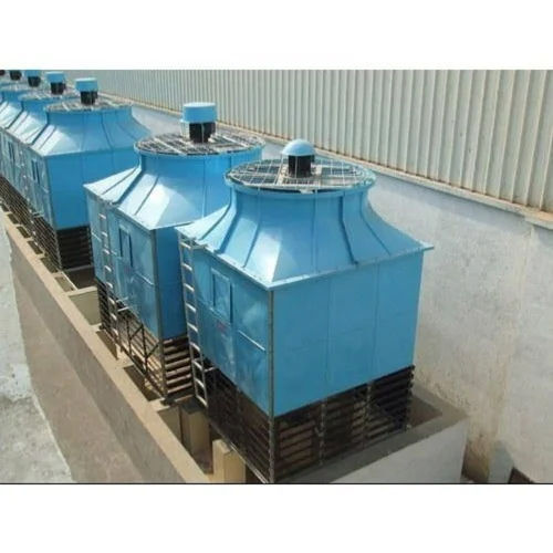 Industrial Multi Cell Cooling Towers For Chemical Industry - Material: Frp