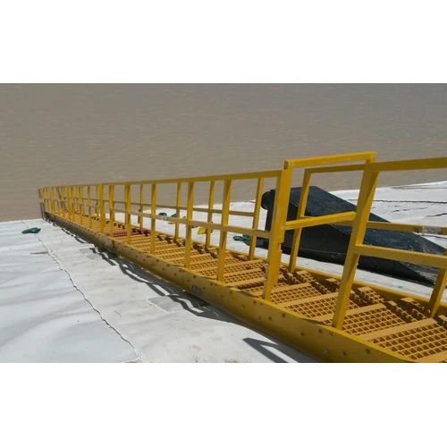 Frp Hand Rail - Color: Yellow