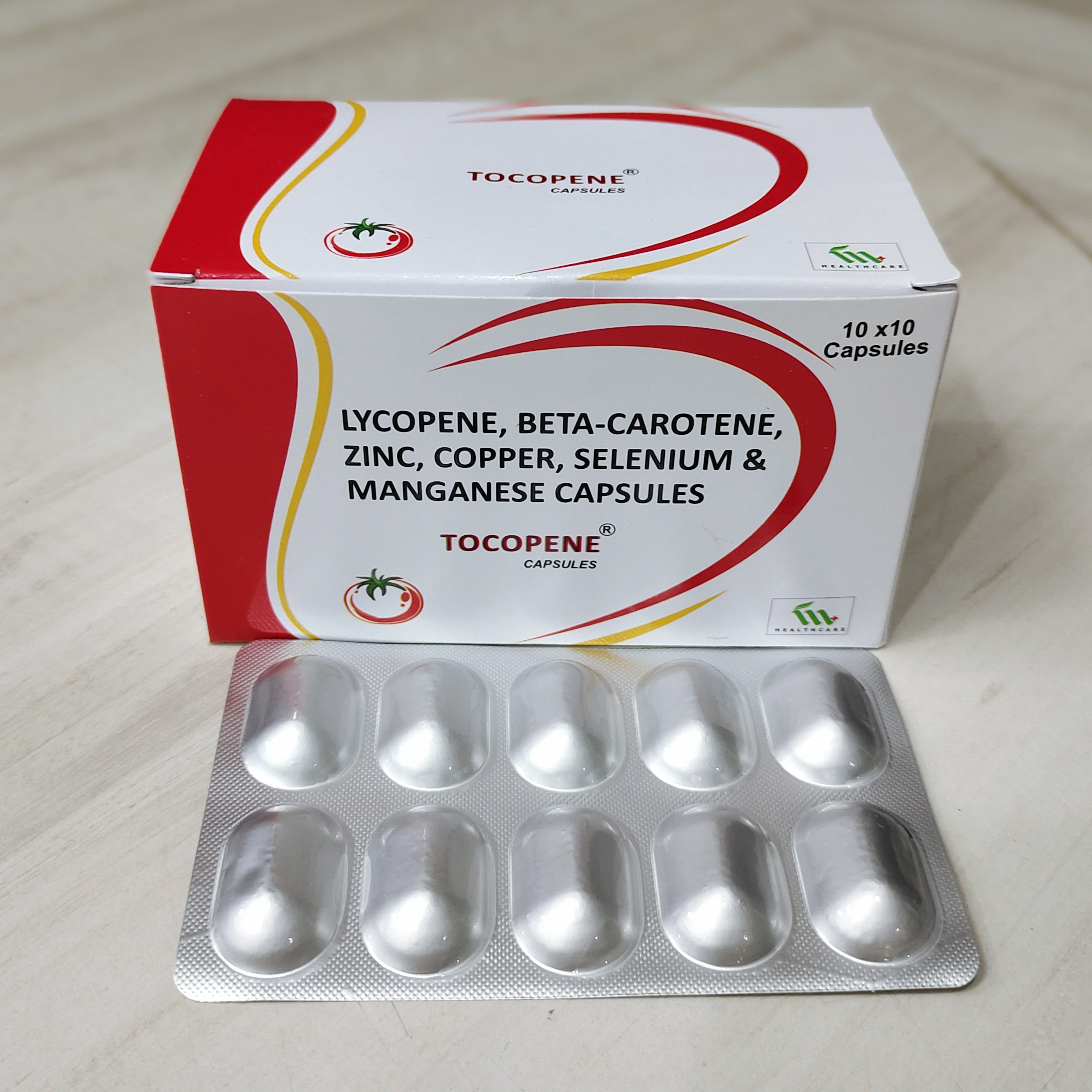 LYCOPENE BETA CAROTENE ZINC COPPER SELENIUM & MANGANESECAPSULES