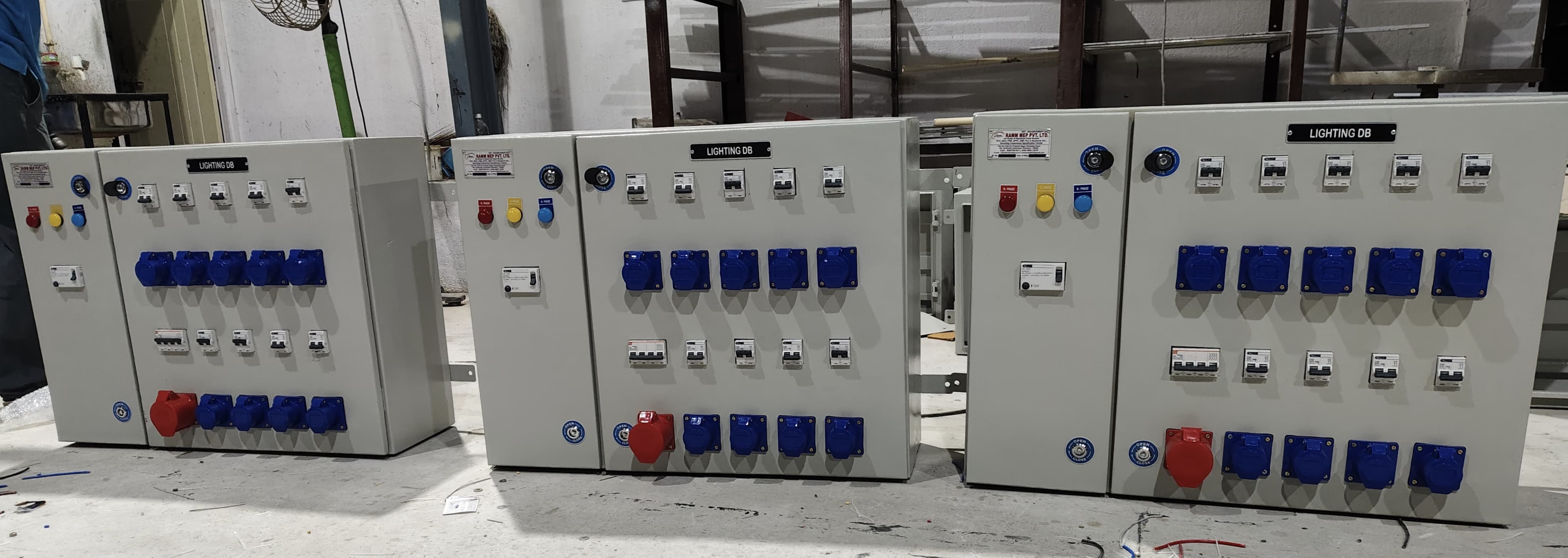 Industrial Plug And Socket Distribution Box