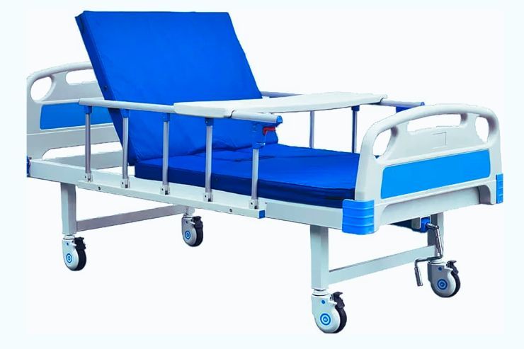 Electric Semi-Fowler Bed Overall Size: 2200L X 1000W X 600-800H mm.