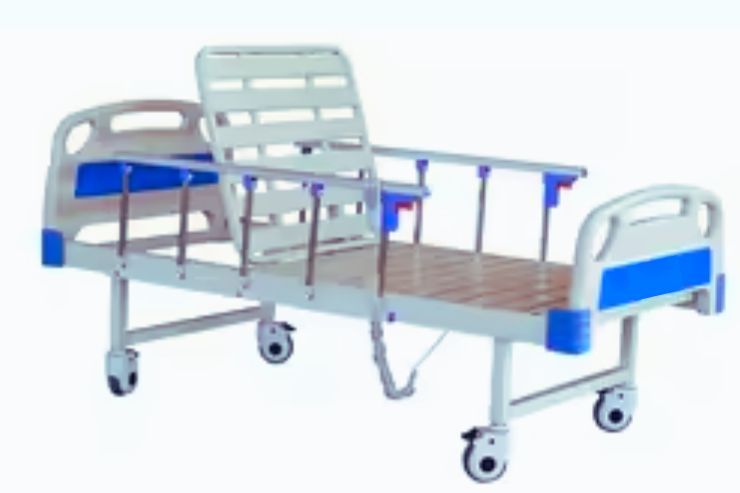 Electric Semi-Fowler Bed Overall Size: 2200L X 1000W X 600-800H mm.