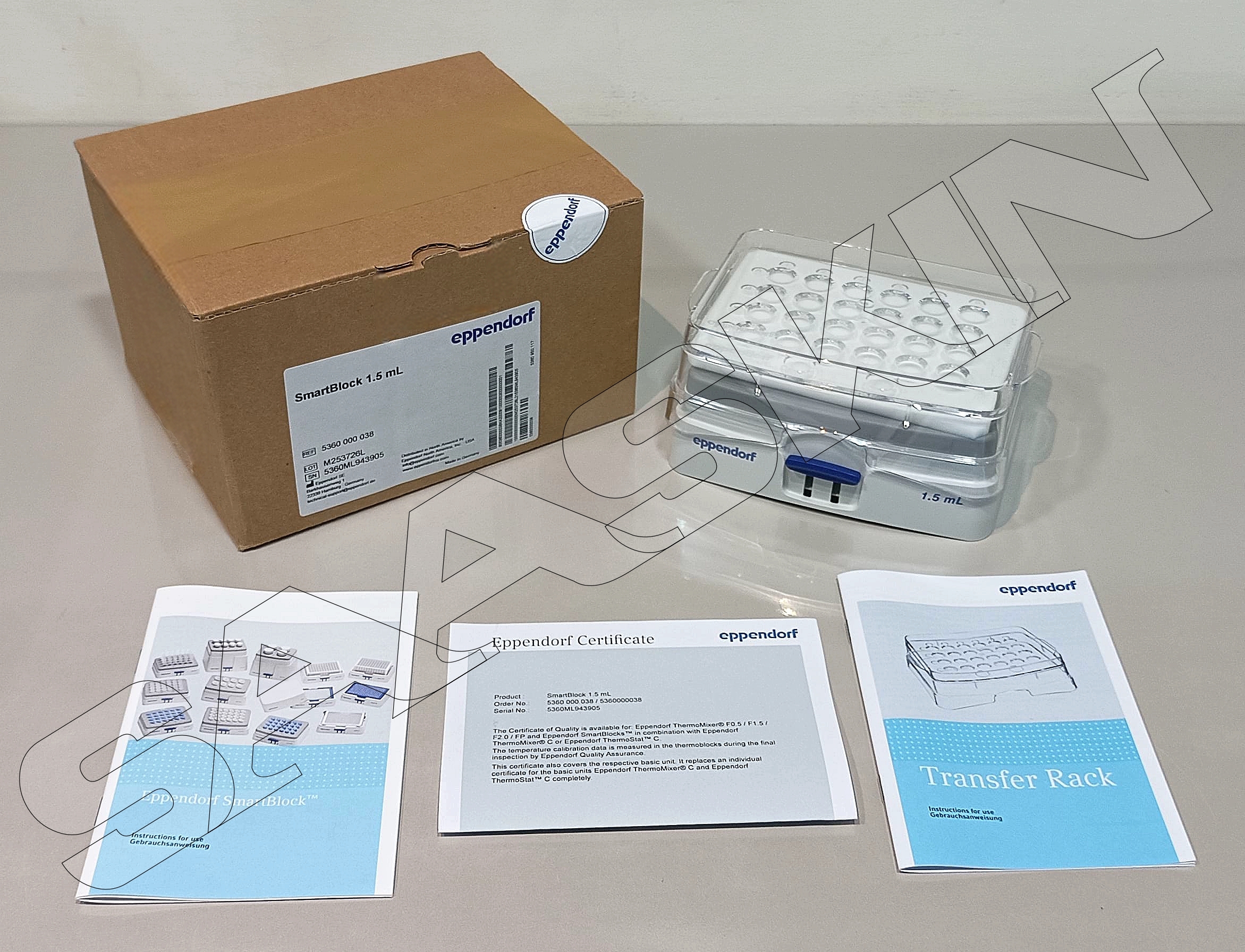 Eppendorf Smartblock 1.5 Ml