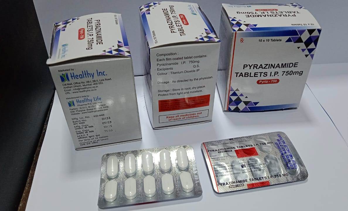 Pyrazinamide Tablet Ip 750 Mg - Origin: India at Best Price in Mumbai ...