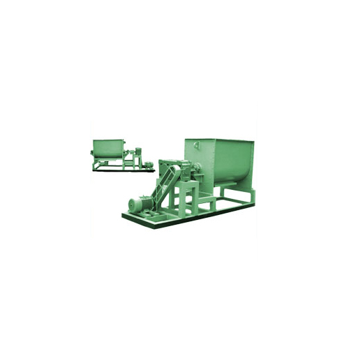 Ribbon Blender - M.S/S.S Material, Semi-Automatic Operation, Green Color | Gentle Blending for Dry Powders and Granules, 1-Year Warranty