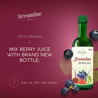 Mix Berry Juice - 500ml Bottle | 100% Natural Blend Of Strawberries, Blueberries, Raspberries, And Blackberries, No Added Sugars Or Preservatives