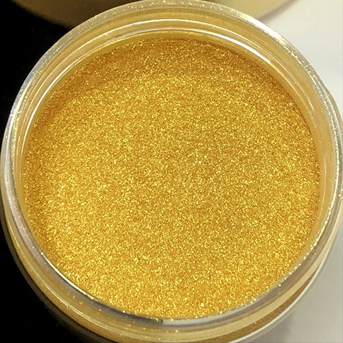 S 315 Shimmer Gold Synthetic Pearl Pigment - Application: Paint