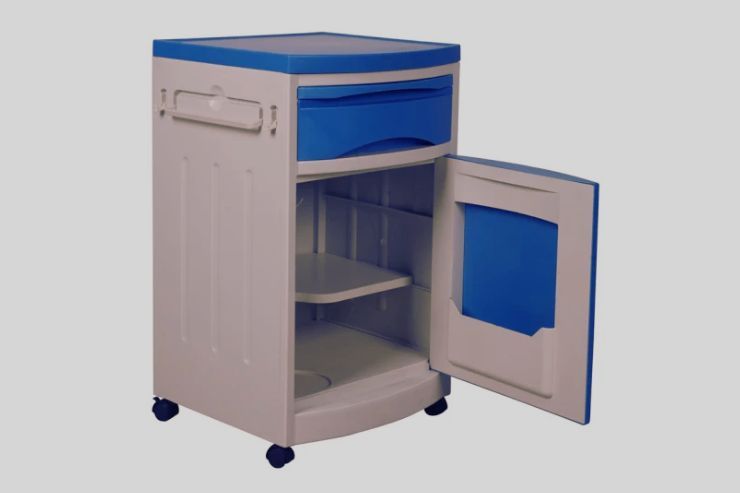 Medicine Cupboard (ABS) Overall size: 450L x 450W x 760H mm