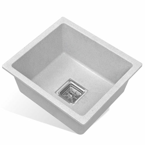 Prime Collection White Granite Quartz Kitchen Sink - Application: Industrial