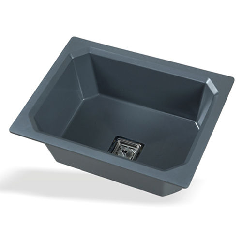 Diamond Collection Metallic Grey Quartz Kitchen Sink - Application: Industrial