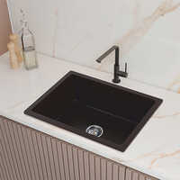 Elite Collection Metallic Brown Quartz Kitchen Sink