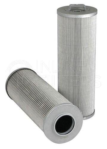 Hydraulic Inline Filter - Stainless Steel, 3/4" to 1-1/2" BSP Sizes | New, Industrial Use, Black Cylindrical Design