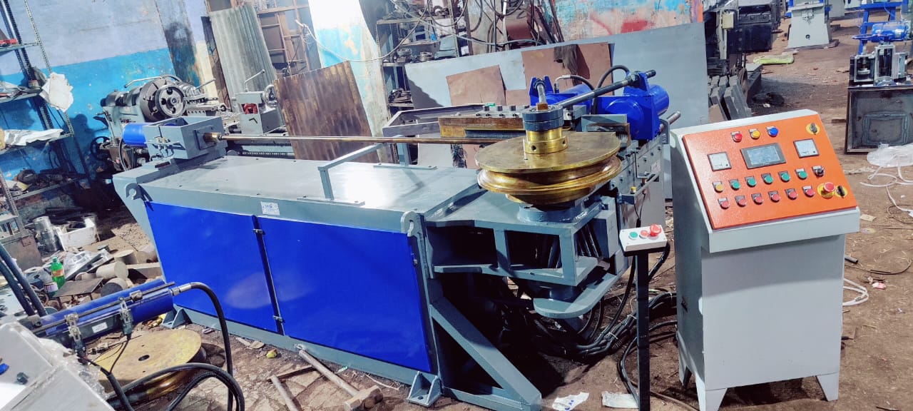 HYDRAULIC PLC PIPE BENDING MACHINE