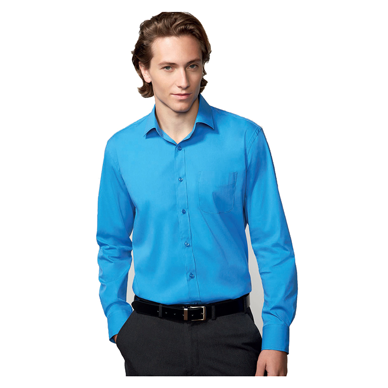 Formal Shirt - Silk and Cotton Blend, Customized Size | Turtle Neck and O-Neck Collar, Plus Size, Quick Dry, Anti-Wrinkle, Mega Sleeves, Washable