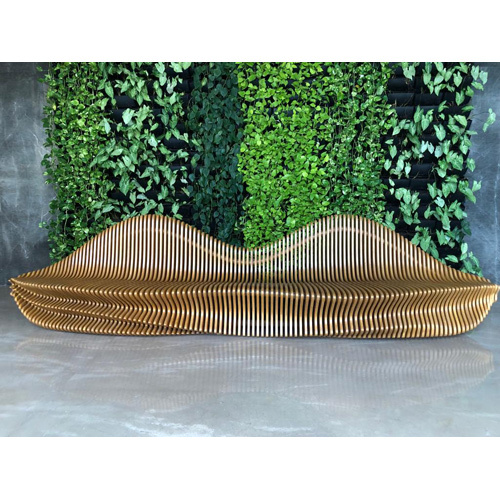 Modular Reception - Color: Beige And Wooden