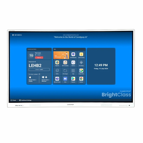Candypop AI 65 Inch Interactive Flat Panel