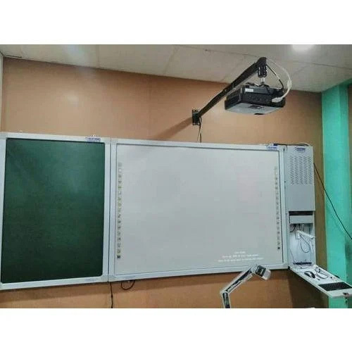 इंटरएक्टिव डिस्प्ले पैनल के लिए 86 इंच का फ्लोर माउंट टॉली