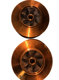 Bronze Impeller Casting - Load Capacity: 150 Bar Pressure Tonne