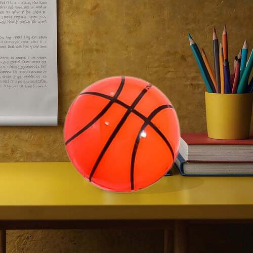 Round Basketball Shaped Pencil Sharpeners