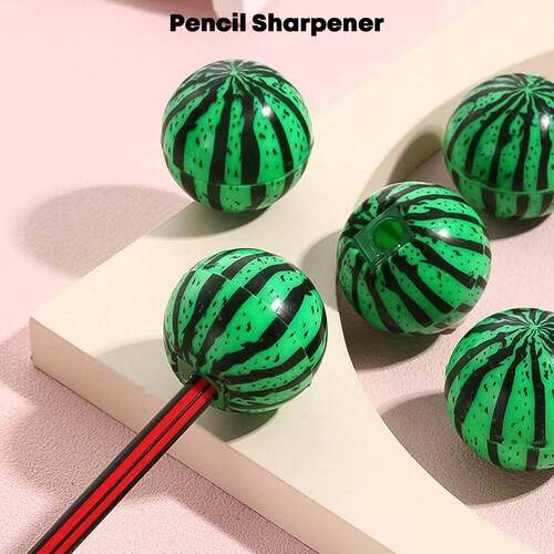 Watermelon Shaped Pencil Sharpeners