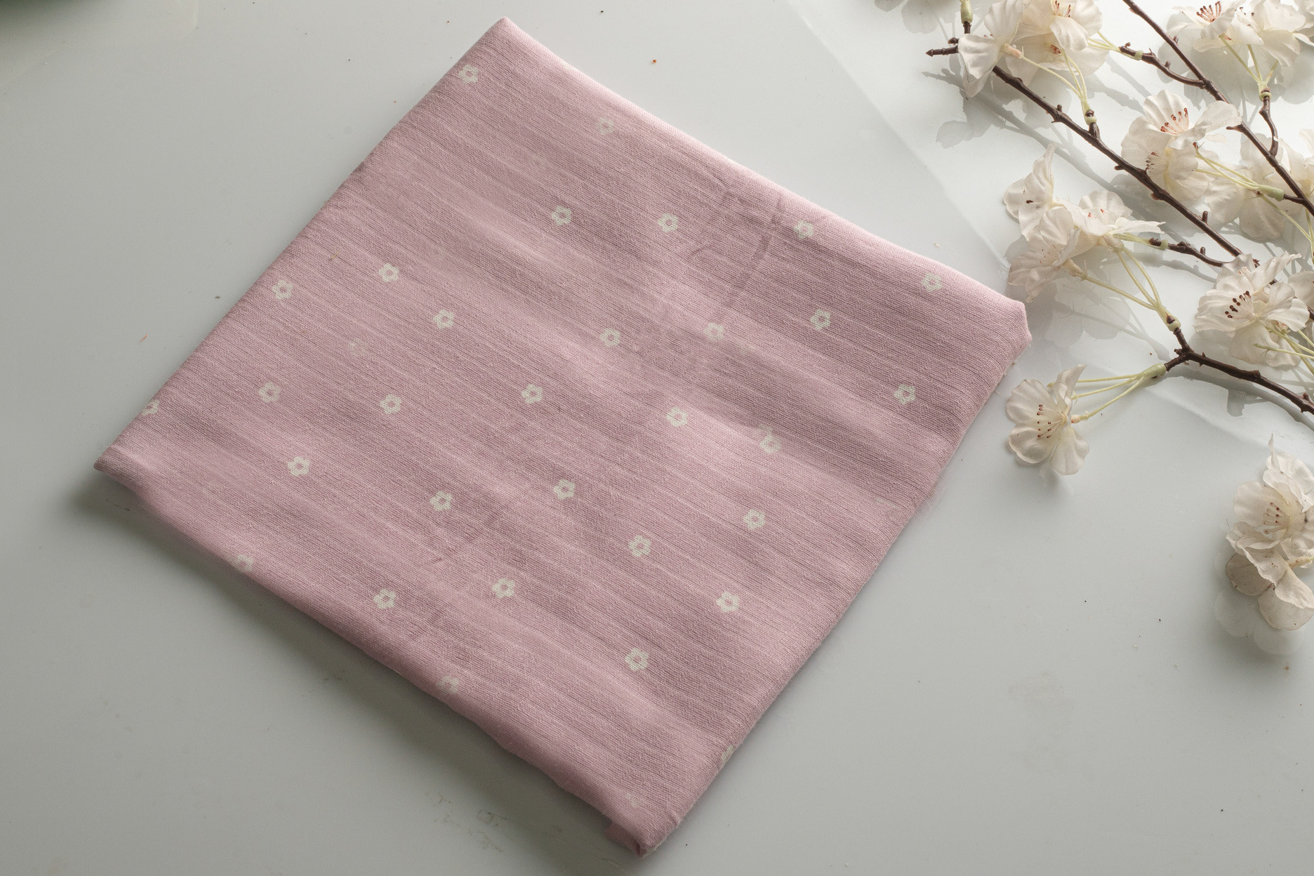 Print On Colour Fabric