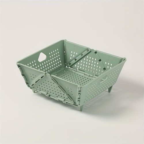 Mitsico Plastic Strainers Basket Collapsible Colander Food Strainer Drainer - High-Quality BPA-Free ABS, Space-Saving Design, Versatile & Colorful