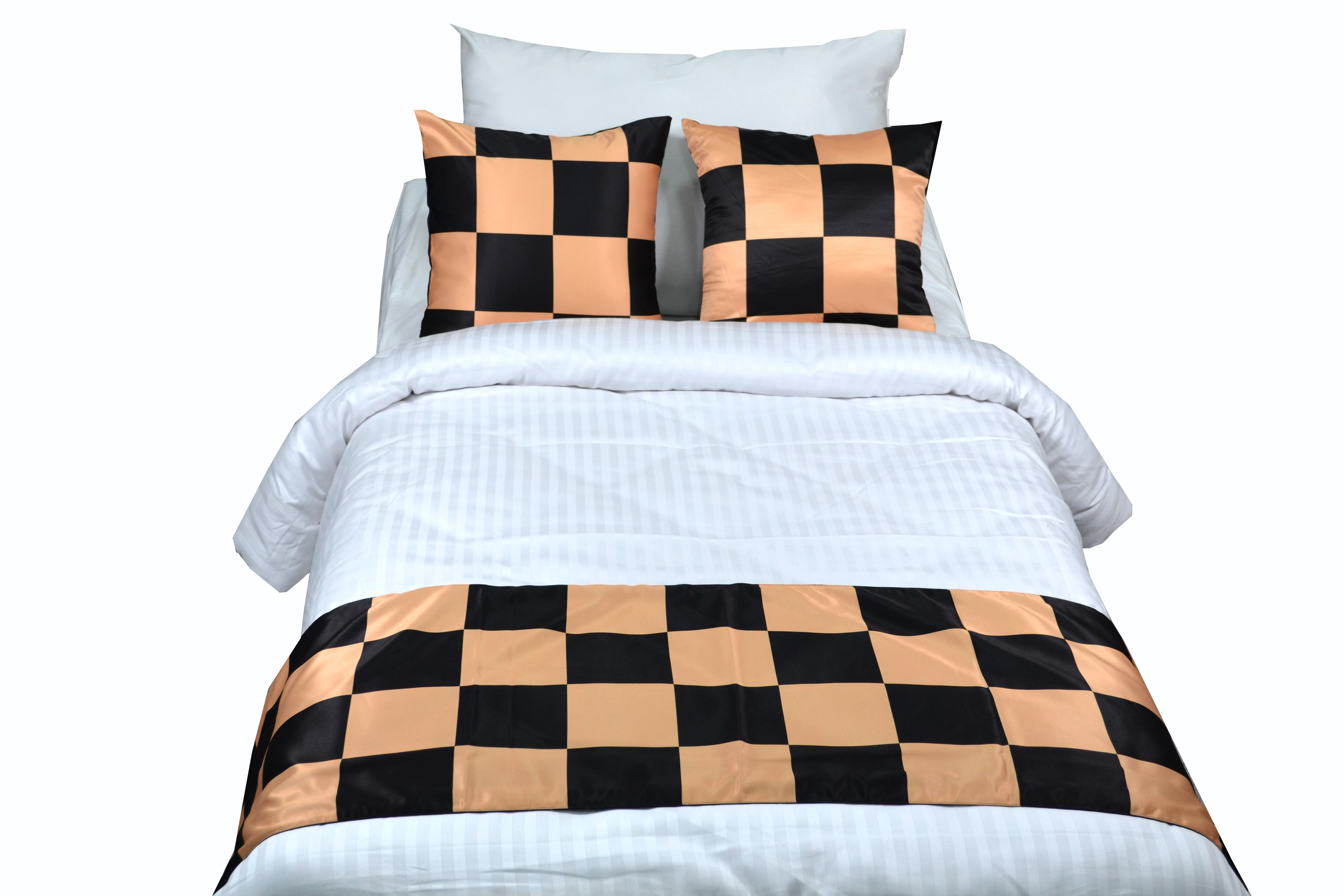 Hotel Plain Solid Bed Runner - Color: Multi Colour