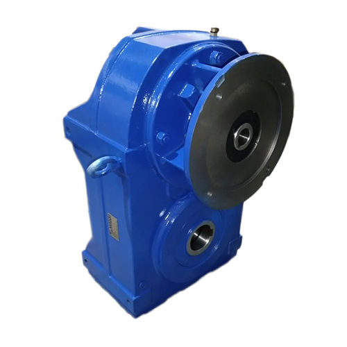 F Series Gear Box-Parallel Shaft Helical Gearbox - Color: Blue