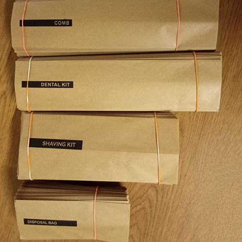 Brown Kraft Paper Pouch - Print Type: Offset