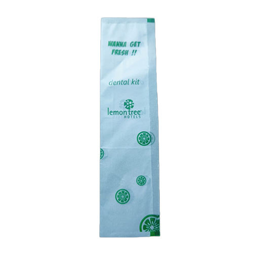 Transparent Butter Paper Pouch For Dental Kit - Color: White