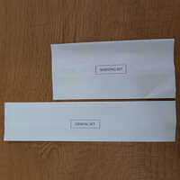 Shaving Kit Paper Pouch
